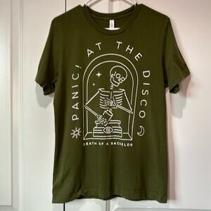 Panic At The Disco Death of a Bachelor Graphic Tee Shirt Size Medium